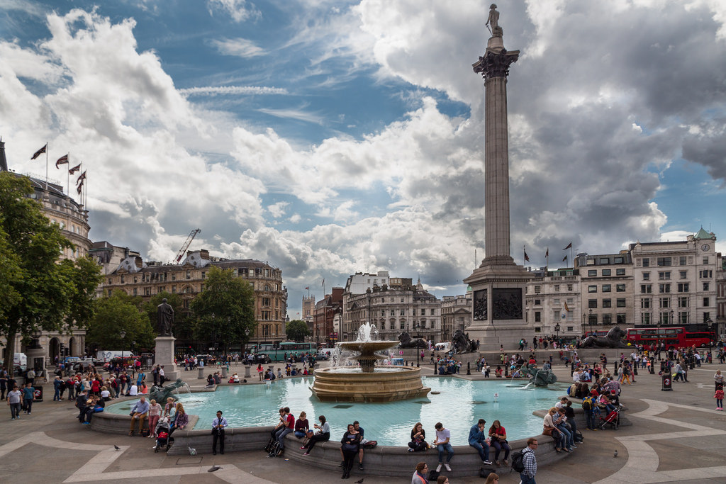 Trafalgar Square Londyn