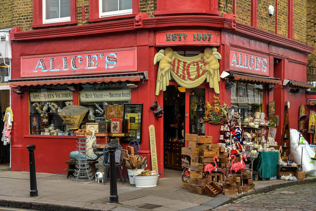 Portobello Road Market Londyn