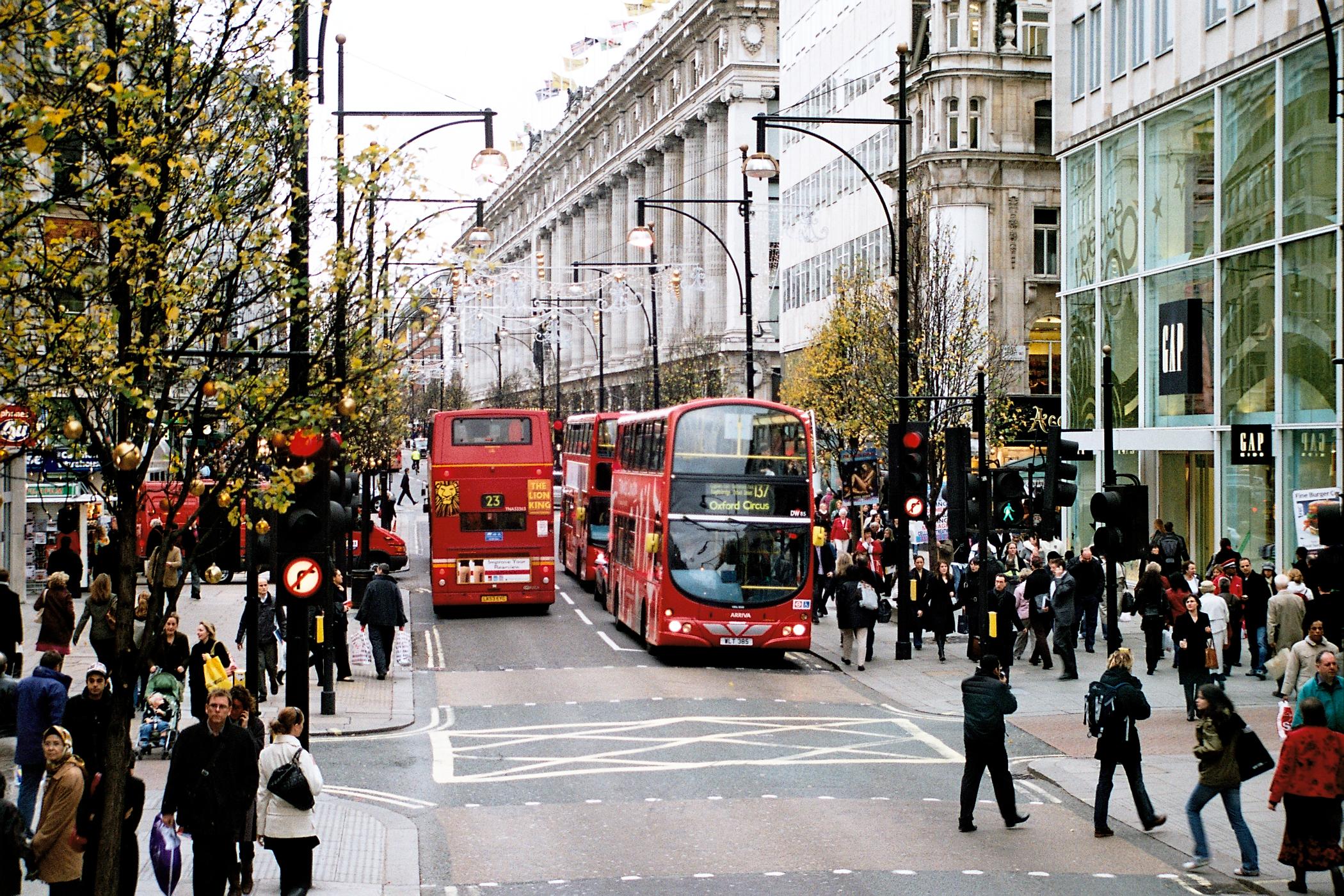 Oxford street Londyn